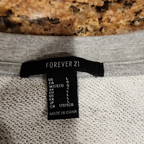 Forever 21 Athletics Wild Tiger Zip Up - SZ L - Picture 6 of 6